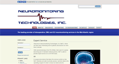 Desktop Screenshot of neuromonitoringtech.com